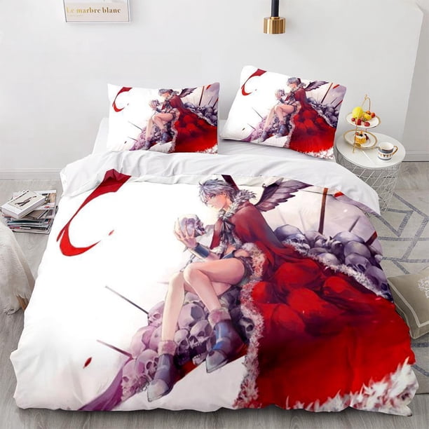 Fashion Anime HUNTER×HUNTER Bedding Set Single Twin Full Size Bed Set Adult Kid Bedroom Duvetcover Sets Home Textiles Bed Sheets