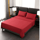 thumbnail image 1 of Juego sabanas bj hogar 200h 2p 4 piezas color rojo, 1 of 3