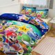thumbnail image 1 of Mario Print Bedding Set Pattern Duvet Cove Set 3 Pieces 1 Quilt Cover And 2 Pillowcases for Women Men Teens, 1 of 5