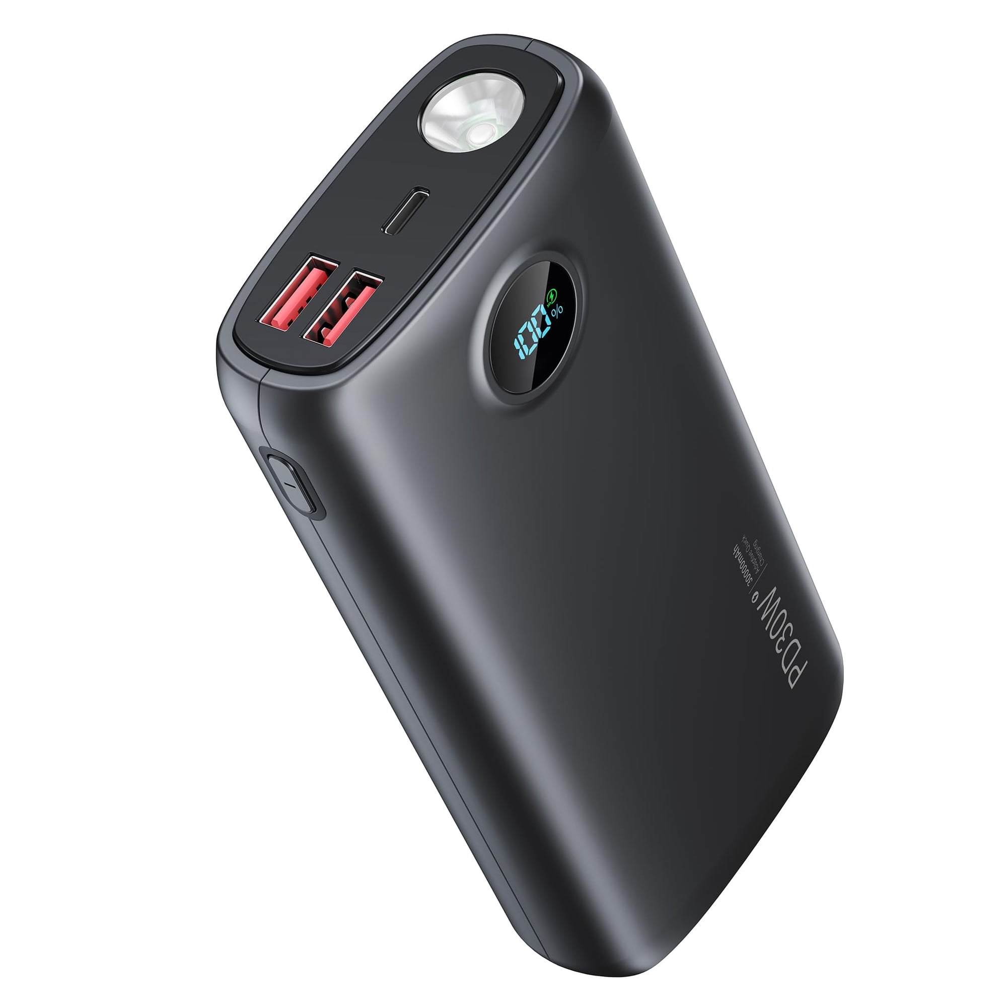 Cargador Portátil Diamuar 30000mah Power Bank Con Linterna