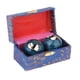 thumbnail image 4 of Bolas De Masaje De 2 Piezas Con Caja De Almacenamiento Bolas De Baoding Para Personas De Mediana Edad Panda Blue, 4 of 5