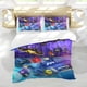 thumbnail image 5 of Batwheels Conjunto de sábanas temático, trío de piezas, cómodo y amigable con la piel, diseño único, regalo de decoración para el hogar para familiares, amigos y fans, 90 cm * 190 cm, 5 of 6