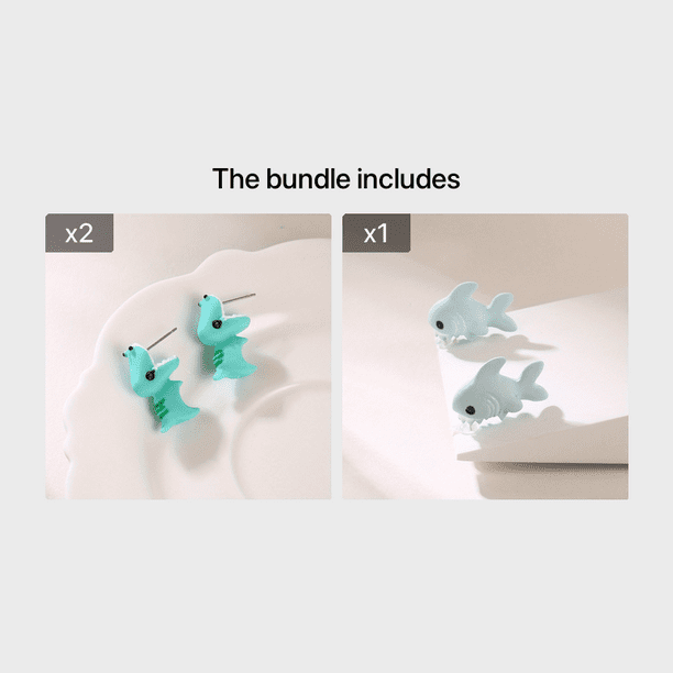 1pair Adorable Animal Cartoon Earrings - Perfect Party Favors and Gifts for Kids and Adults
