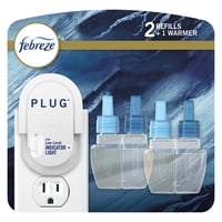 Ambientador Eléctrico Febreze Enchufe Aroma Océano 1 Calentador 2 Recargas