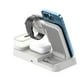 thumbnail image 4 of Base de carga inalámbrica 3 en 1 de 30 W con reloj despertador y luz nocturna para iPhone y Apple Watch-Blanco, 4 of 6