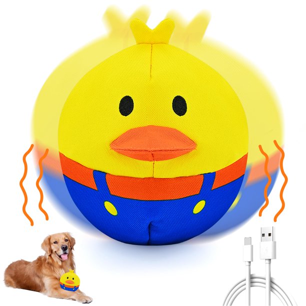 El juguete interactivo para perros ZanLLw responde a los ladridos, los codazos y las patas