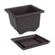 thumbnail image 2 of Macetas De Entrenamiento Con Bandeja, Modernas, Resistentes, Prácticas, Portátiles Para Patio, Patio, Cuadradas, Profundas L, 2 of 5