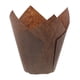 thumbnail image 1 of Capacillos de hornear AmerCareRoyal grandes, paquete de 2000, color marrón, diseño tulipán, 1 of 8