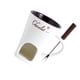 thumbnail image 3 of Taza De Fondue Taza De Café Aniversario Taza Para Derretir Mantequilla Calentadora Tapas 130ml Blanca, 3 of 5
