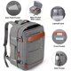 thumbnail image 5 of Mochila Bagsure Travel 42 L con cubos de embalaje y bolsillo para zapatos, 5 of 8