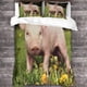 thumbnail image 3 of Juego De Funda Nórdica Con Diseño De Cerdos 3d Funda Nórdica Con Diseño De Animales Adorables Juego De Ropa De Cama De 3 Piezas Para Niños Y Niñas Con Cierre De Cremallera Suave Y Cómod, 3 of 3