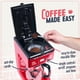 thumbnail image 4 of Cafetera Nostalgia Retro programable para 12 tazas, color rojo, 4 of 7