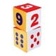 thumbnail image 4 of 2 Uds Jumbo Espuma Jugando Dados Juego Carnaval Escuela Suministros 6 Pulgadas, 4 of 5