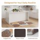 thumbnail image 2 of REGALWOVEN Alfombrillas de Cocina Antifatiga para Suelo, Alfombra de Cocina Ergonómica Acolchada, Alfombrilla de Pie Impermeable Antideslizante de PVC Naranja 30" x 17", 2 of 6