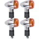 thumbnail image 1 of Intermitentes para moto Saihisday 12 V LED de 10 mm, 4 unidades, 1 of 3