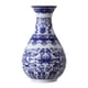 thumbnail image 4 of Jarrón Colgante De Pared De Porcelana China Azul Y Blanca Para Oficina Interior, 4 of 5