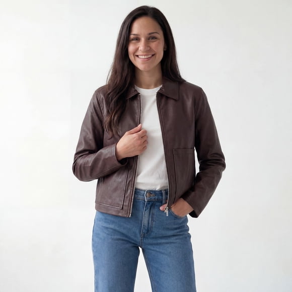 Chaqueta Boulevard Mujer Café Talla 2XL