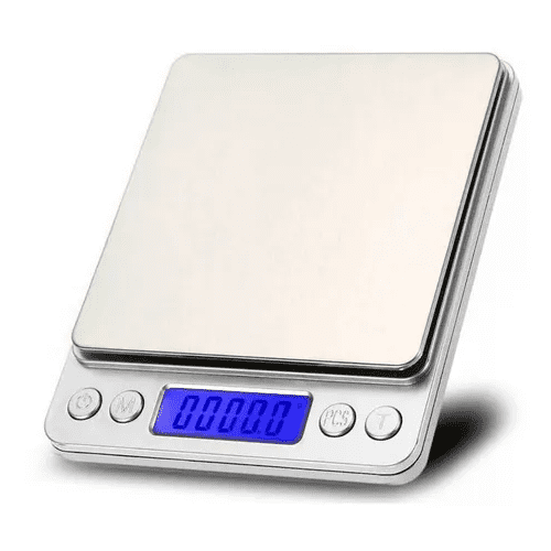 Genérico - Pesa Gramera Joyería Cocina 0.01g A 500g Color Gris