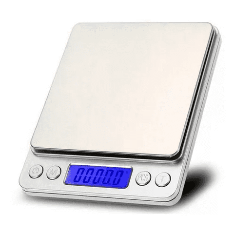 Genérico - Pesa Gramera Joyería Cocina 0.01G A 500G Color Gris