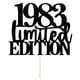 thumbnail image 1 of Adorno para pastel Yetxel 1983 Edición limitada negro con brillo, 1 of 8