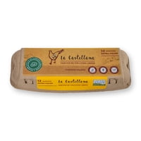 Huevos Grande Color Gallinas Libres 12 Un Castellana