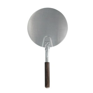 Imahe - Pala Pizza Redonda 30 Cm. Acero Inox Con Mango 23 Cm