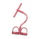 thumbnail image 1 of Banda elástica de resistencia para pedales, cuerda de tensión multifunción para yoga, banda elástica para ejercicios de abdominales, para cintura, brazos y piernas. Rosa, 1 of 5