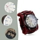thumbnail image 3 of Accesorios Reloj de Cuero Retro Personalizado Pulsera de Cuero Ajustable para Hombre, 3 of 5