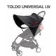 thumbnail image 2 of Toldo UV Para Coches de Bebé Universal Negro – BABYMINE, 2 of 6