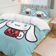thumbnail image 1 of Cinnamoroll Quilt Set Thicken Soft 3 Pieces Bedding Set All Season Duvet Cove with 2 Pillowcases for Adult Women Girls Teens Home Room Decor, 1 of 5