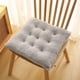 thumbnail image 1 of Xiao Hua Cojín de Silla Gris Suave y Esponjoso -2 Piezas, 17.72 X 17.72 Pulgadas Cuadrado con Cojín de Correa, Cojín de Felpa para Uso en el Hogar y la Oficina, Cojín de yoga y Meditación, 1 of 4