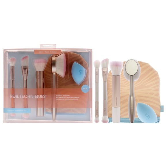 Juego de Brochas de Maquillaje de Verano sin Fin