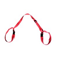 Ioensy - Correa Para Esterilla De Yoga, Deportiva, Para Pilates, Cinturón De Hombro, Versátil, Ajustable, Color Rojo