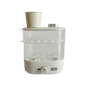 Magideal - 1/12 Vaporizador De Alimentos Simulación De Vaporizador Realista Mini Vaporizador De Alimentos Adornos Para Diseño De Escena En Miniatura Construcción Blanco