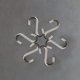 thumbnail image 4 of FEBSNOW 250 piezas Mini Ganchos en S de 0.55 Pulgadas Conectores de Metal Pequeños para Manualidades DIY con Caja de Almacenamiento Colgadores en S para Decoración de Árbol de Navidad y Halloween, 4 of 8