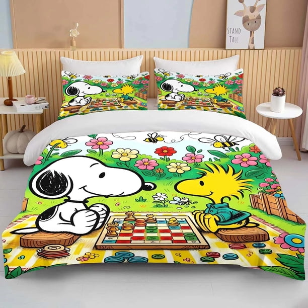 v2876 Bed Sheets Cute Dog Print Bedding Sets Comforter Cover Bed Cover Duvet Cover Pillow Case - Pieces Sets Kids Adult Bedroom Decor 3-Piece Bedding Set (1 Duvet Cover + 2 Pillow Shams) Bed Sheets j