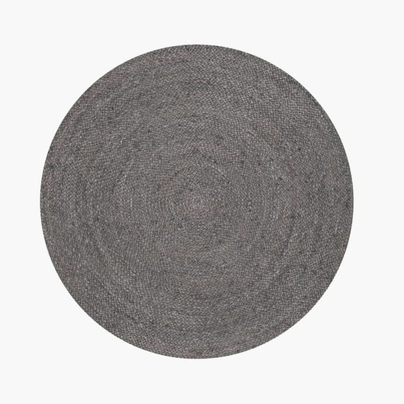 Alfombra Redonda Yute Gobi 120 Gris