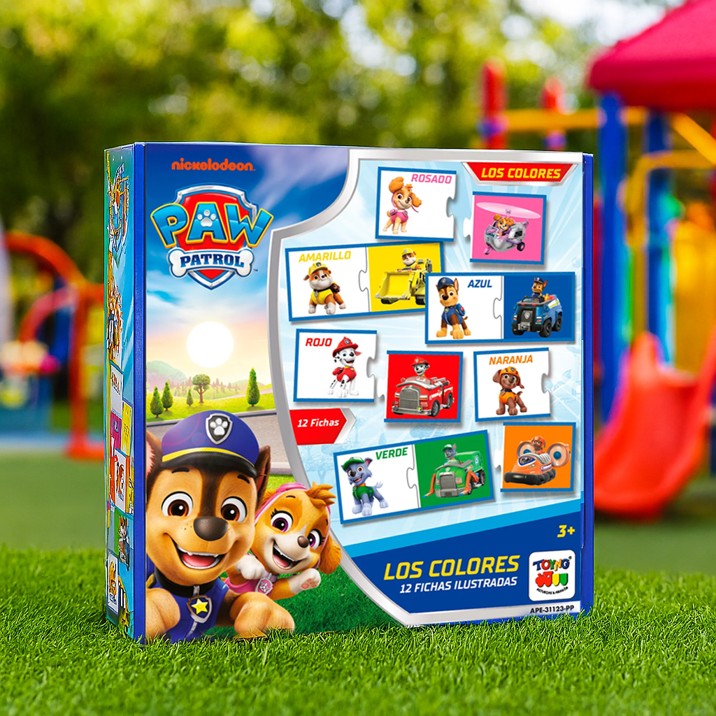 Toyng - Juego De Mesa Los Colores - Paw Patrol