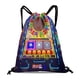 thumbnail image 1 of Piedra, Papel o Tijera Mochila de Cuerdas para Deportes y Gimnasio, Bolsa de Cuerdas Resistente al Agua, Bolsa Cinch, 30×40cm, 1 of 6