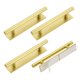 thumbnail image 1 of Uxcell 4 Paquete de Ayudante de Empuje y Tiro Autoadhesivo, Manijas Adhesivas de Plástico de 6 Pulgadas para Gabinete de Cocina Ventana Puerta de Armario Deslizante (Oro), 1 of 6