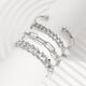 thumbnail image 3 of 4 pcs/set Stylish Multilayer Bracelet Set for Women and Girls - Perfect for Parties and Clothing Decor, 3 of 4