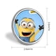 thumbnail image 2 of Insignia de Botón Desmarcar Minions 2.8 cm, 2 of 6
