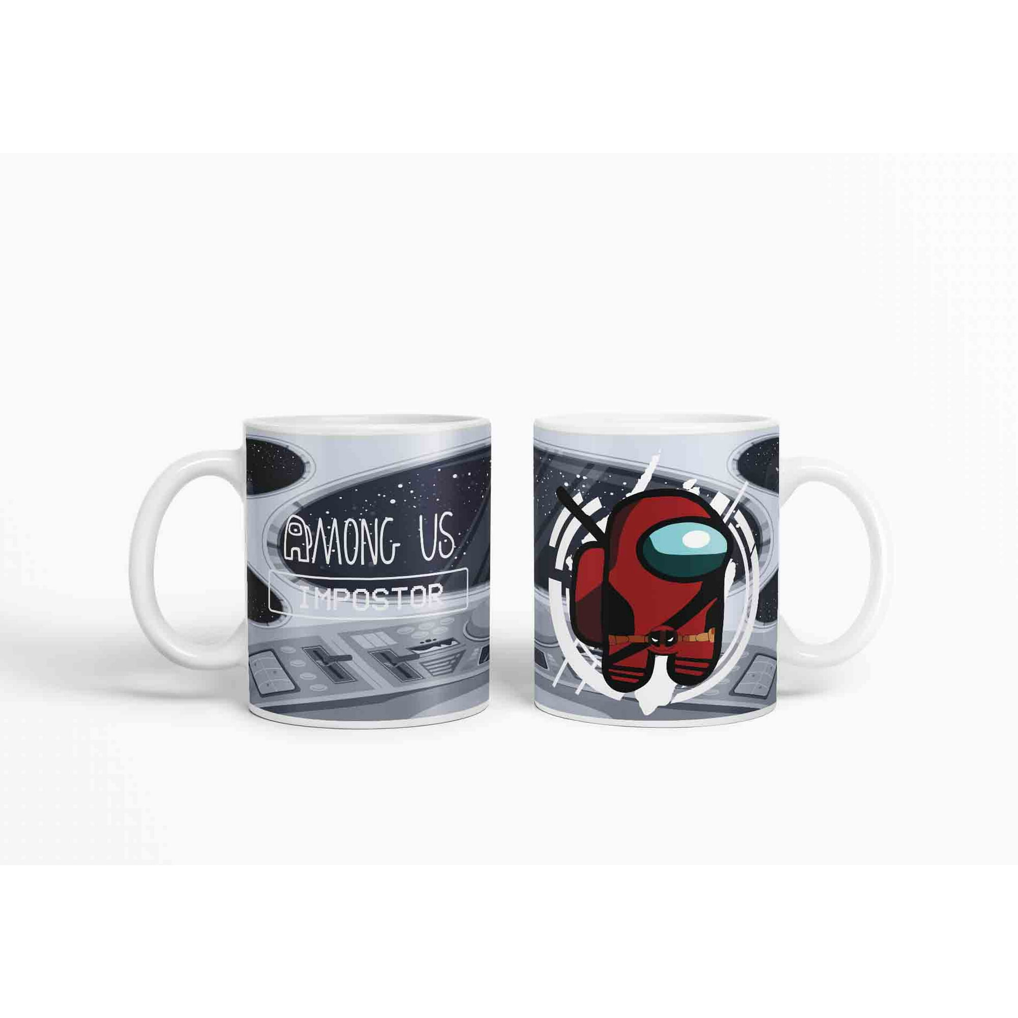 Mundo Textil - Taza Among Us Deadpool D10 (320ml)