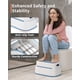 thumbnail image 5 of Taburete de inodoro MR.SIGA Squat Adult con antideslizante para baño, 5 of 6