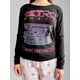 thumbnail image 2 of Pijama Mujer Algodón Retro Music negro L, 2 of 6