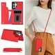 thumbnail image 1 of Crossbody PU Leather Case For Samsung Galaxy S23 S22 Plus Note 20 Ultra Wallet Card Slot Stand Holder Phone Bag Cover, 1 of 3