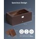 thumbnail image 2 of Organizador de Caja de Relojes y Joyas Kukikan de 6 Compartimentos y 2 Niveles con Cerradura, 2 of 7