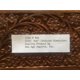 thumbnail image 2 of Caja de madera tallada con motivos florales de New Age Imports, Inc., 10 x 15 cm, 2 of 6