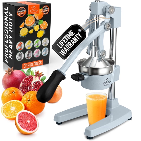 Exprimidor Manual de Hierro Fundido Zulay Kitchen de Alta Resistencia