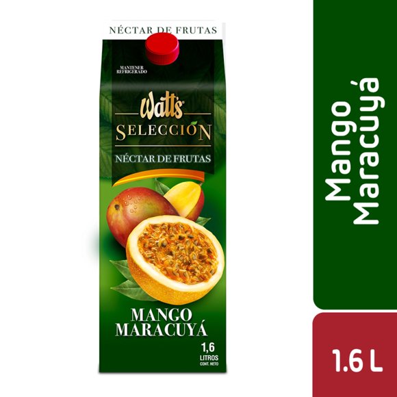 Néctar Mango Maracuya Caja, 1,6 L